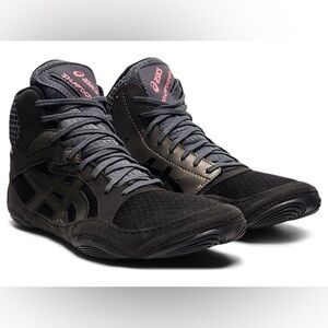 Asics Black and Gray Athletic Shoes